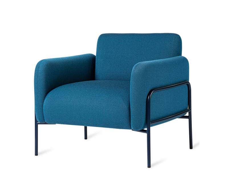 Sessel türkis Loungesessel Stoff Lounge Skandiform Bolero