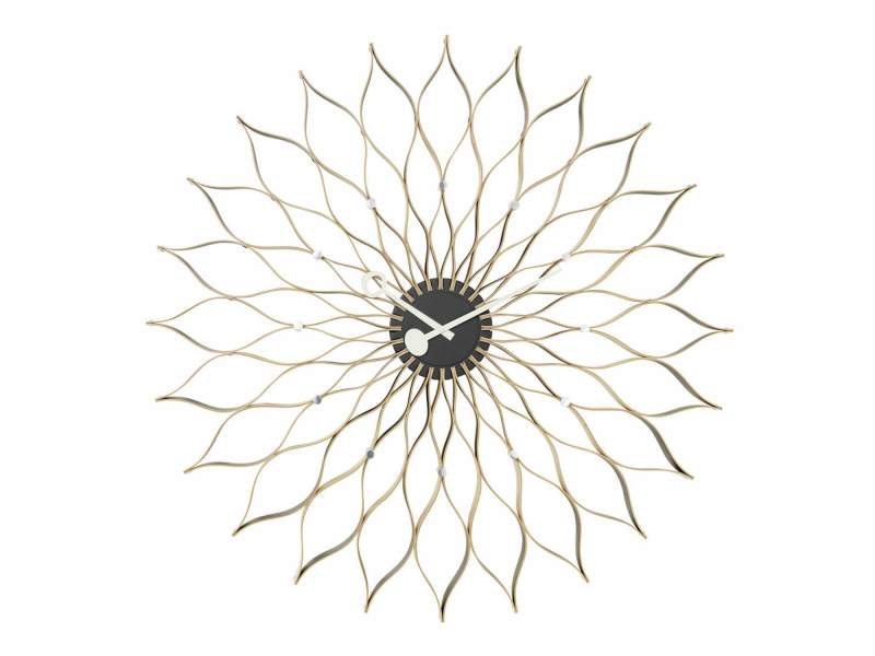 Wanduhr Wall Clocks - Sunflower Clock Birke