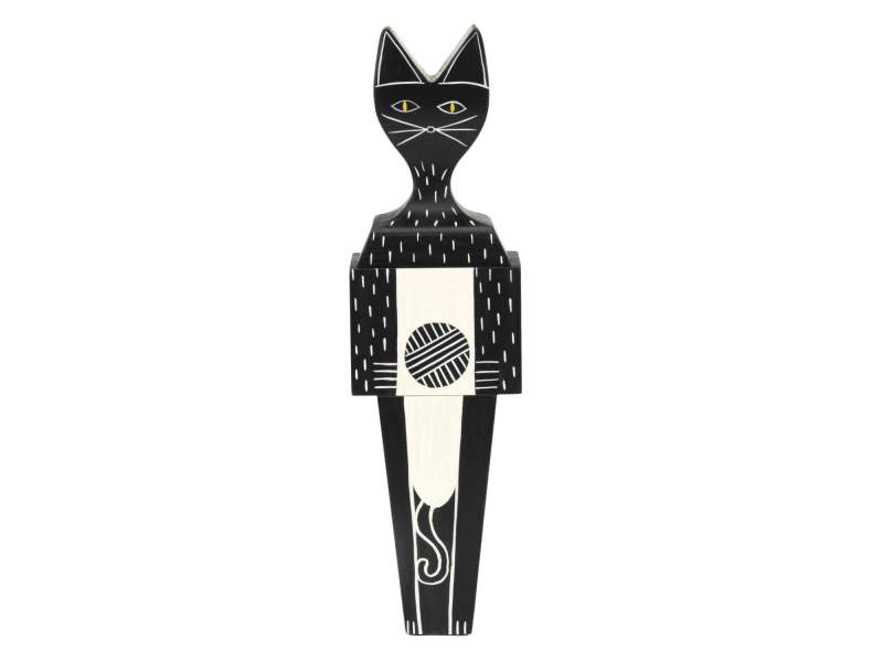 vitra Wooden Doll Cat Figur