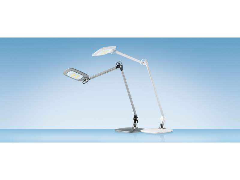 Tischlampe modern Schreibtischlampe Design LED Tischleuchte Metall Hansa, LED E-Motion