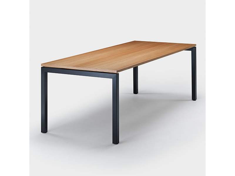 eleganter Sitztisch schreibtisch Holz Schreibtische Büro Konferenztisch Büromöbel Zemp Z21 R
rechteckig