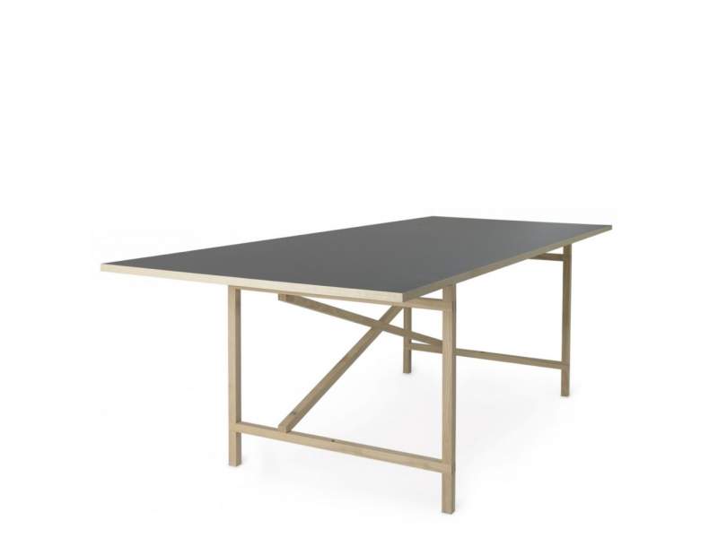 Schreibtisch Holz Schreibtische Home Office Moormann Egon 
rechteckige Tischplatte