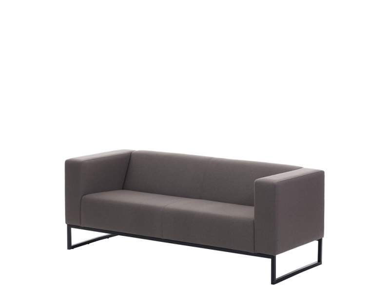 Lounge Sofa braun Consento Assmann Büromöbel Como