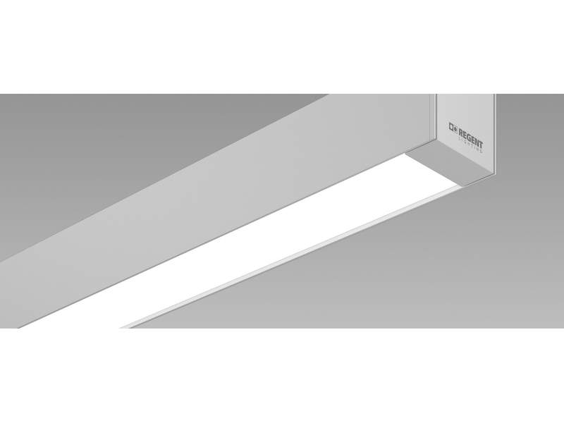 Deckenanbauleuchte Aluminium Deckenleuchten LED Deckenlampe Design Regent Channel S LED