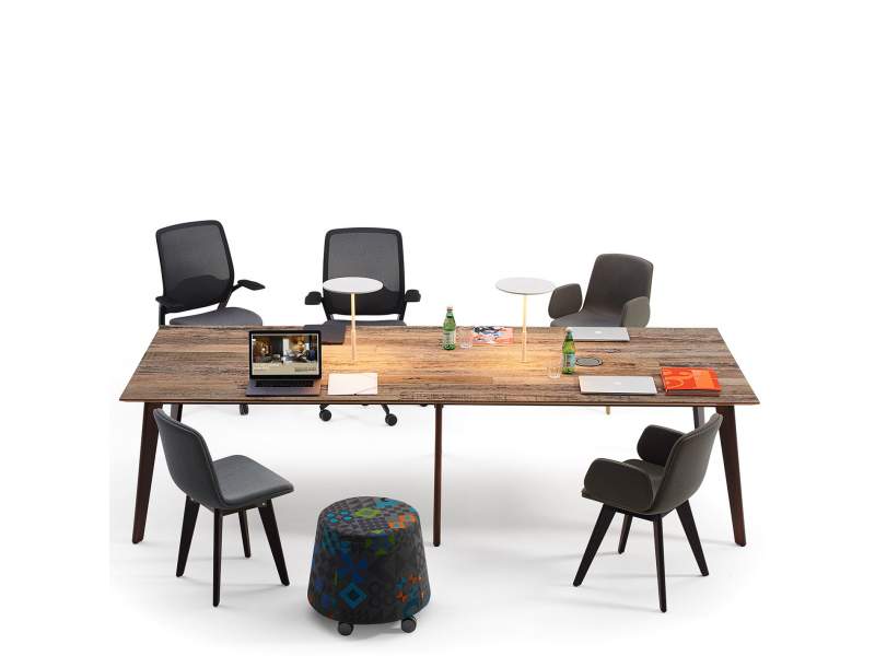 Teamtisch Holz Konferenztisch Büro Konferenztische Orangebox Cubb Teamtische
rechteckige Tischplatte