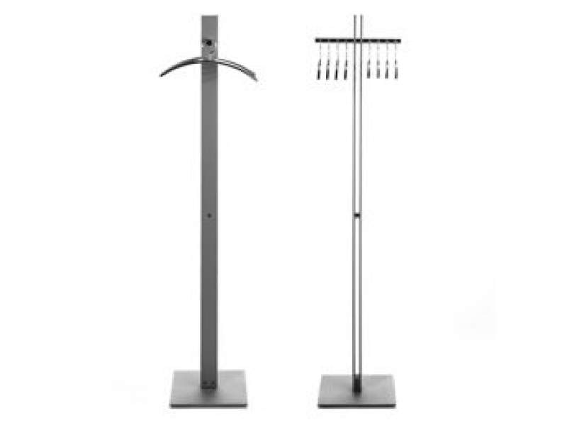 Kleiderständer Stahl Keliderständer Stahl Garderobe, Cascando, Standfree