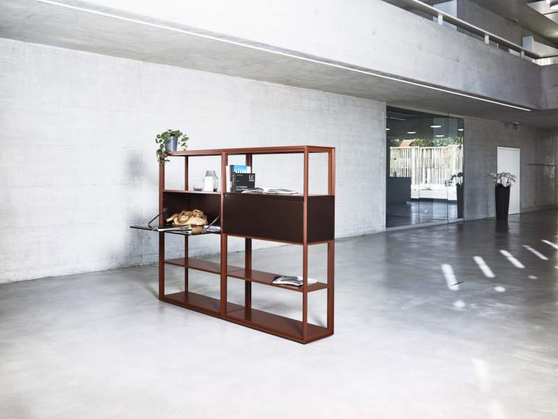 Regalschrank Design Regal Holz Designer Büroregal Bigla, Bigla Teta