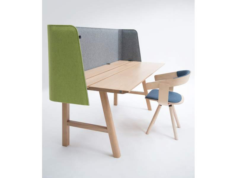 Akustik Schreibtisch Sichtschutz Schreibtischaufsatz, BuzziSpace, BuzziWrap Desk
