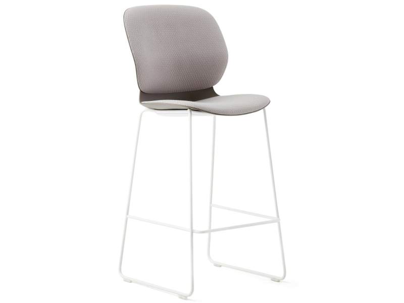 Barhocker grau Barstuhl Haworth Maari