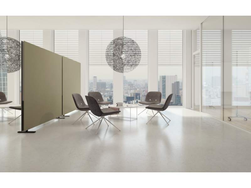 Akustikelemente, acoustic - adeco, Acoustic Stellwand frei stehend