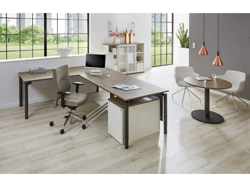 Schreibtisch Büromöbel, Eckschreibtisch, Schreibtische Design, fm Büromöbel all in one - fm 11/13
