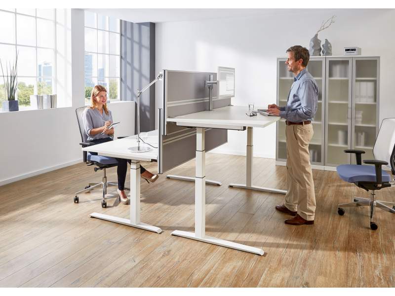 Elektrisch höhenverstellbarer Schreibtisch Büromöbel Schreibtische ergonomisch Büro Gesundheit fm Büromöbel, all in one - fm62
höhenverstellbar