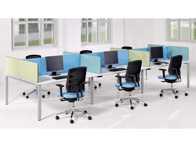Team-Tisch Büro Team-Tische, fm Büromöbel, Benchworking