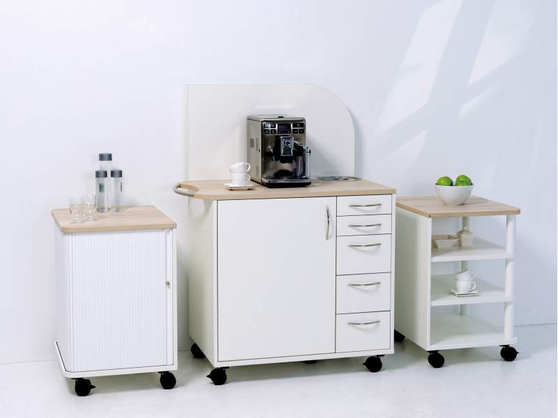Cateringwagen fahrbar Catering Barwagen, fm Büromöbel, Mobile Kaffeebar