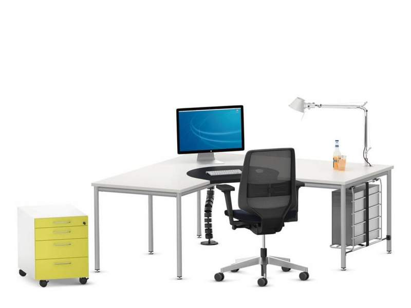 Schreibtisch Büro Schreibtische Büromöbel, VS, NetWork Anbautisch