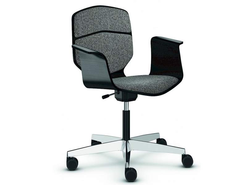 Konferenzstuhl grau Konferenzstühle Drehstuhl Büro VS Stratos