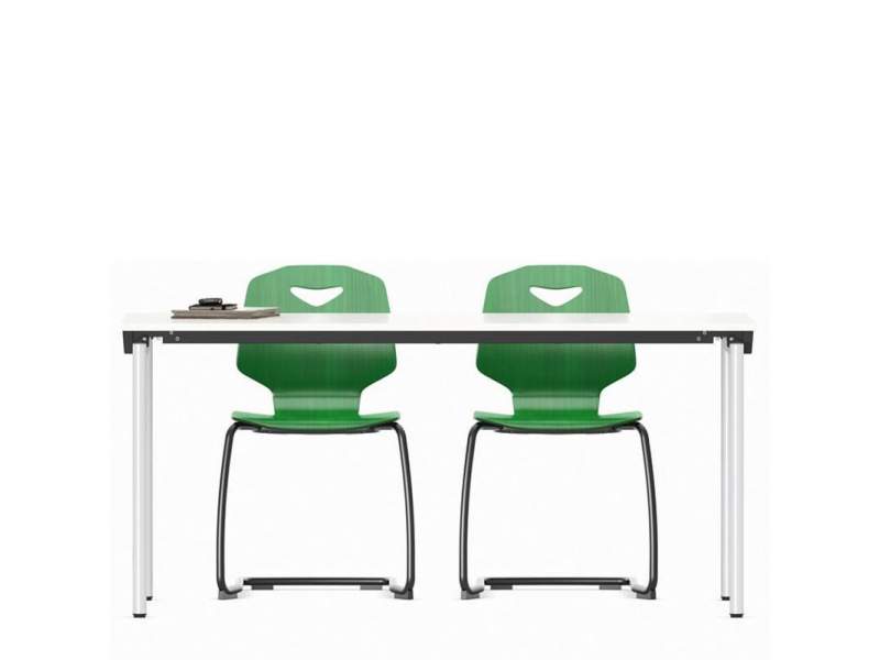 Klapptisch mit Rundrohrbeinen Klapptische Büro VS Clapp-4R