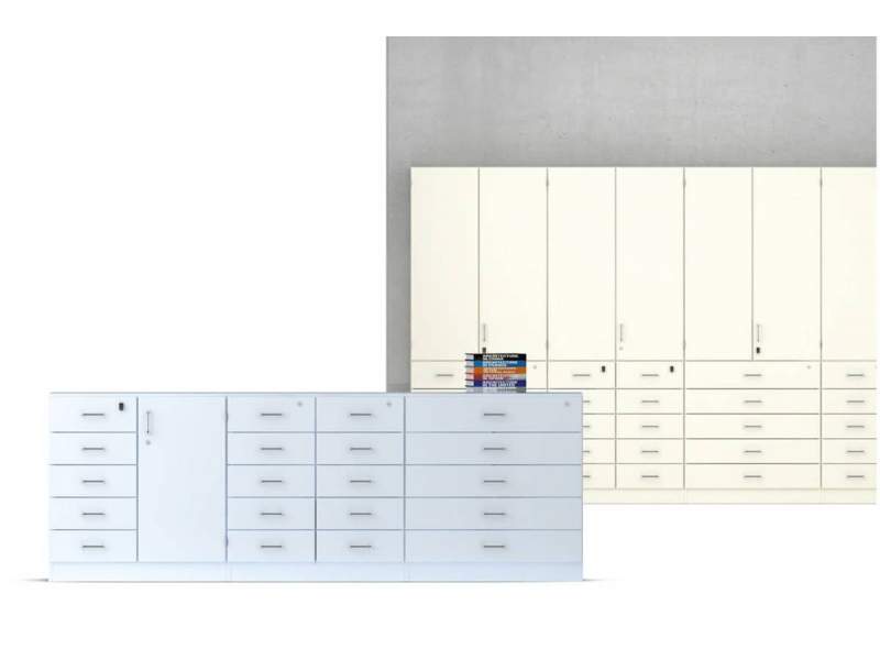 Elementschrank Schubkastenschrank, VS, S800 Schubkasten 80-120