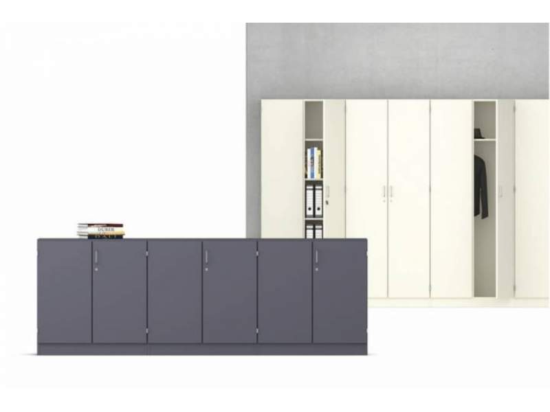 Türschränke Sideboard Büro, VS, Serie 800 Flügeltürschrank 8-12