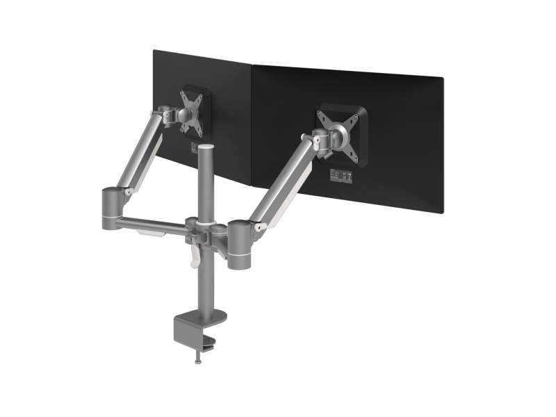Monitorhalterung, Tischklemme, Kabellochbefestigung, Monitor-Befestigung Dataflex Viewmate plus Monitorarm - Schreibtisch 862