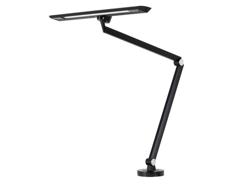 Tischleuchte LED Tischleuchten Büro Leuchte dimmbar Aluminiumleuchte schwarz Hansa LED Zirkon