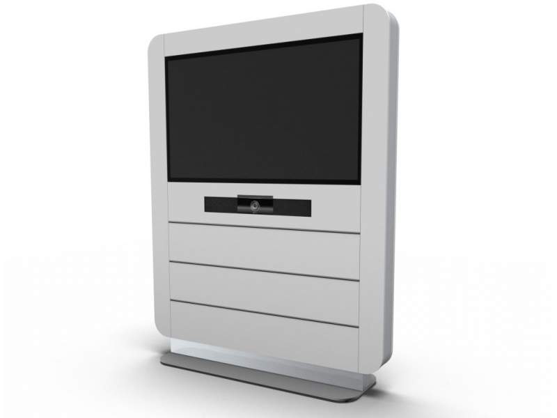 Interaktive Boards/Tafeln | Multimediamöbel, Peter Kenkel GmbH Leaf mit Videokonferenz-Bundle