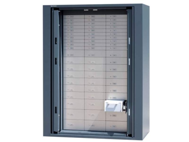 Feuerschutzschränke | Tresore/Banktechnische Produkte, Züblin-Firesafe AG, Einschiebetür-Kassenschrank BWP