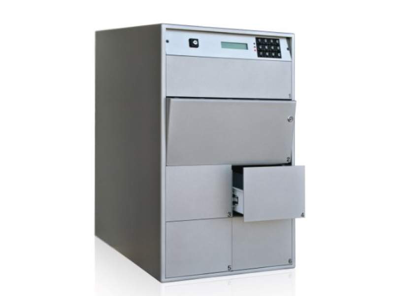 Tresore/Banktechnische Produkte, Züblin-Firesafe AG, Elektronische Tagestresore Multi-Safe