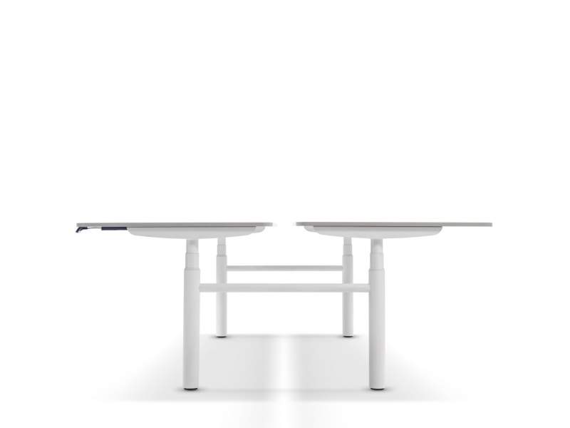 Höhenverstellbarer Schreibtisch elektrisch ergonomische Schreibtische Sedus se:lab twin
Doppelarbeitsplatz