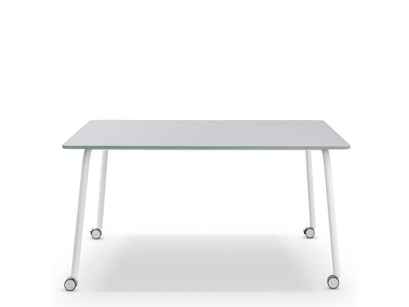 Schreibtisch Rolltisch Screibtische Büro Konferenztisch Besprechungstisch grau Sedus se:lab work desk / meet desk