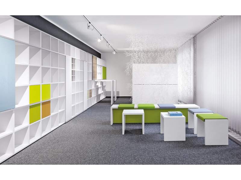 Bank Modulare Sitzelemente, werner works, K-Modul Sit
