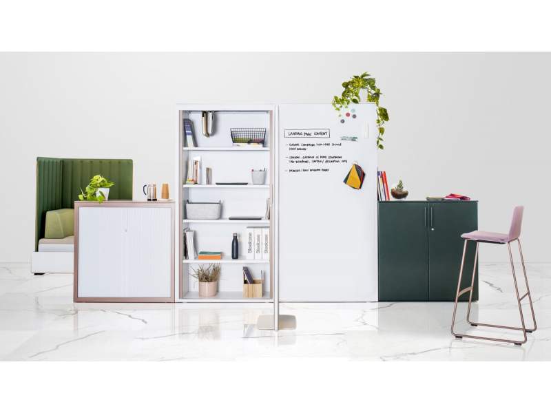 Büroschrank Rolladenschrank Büro Schränke Aktenschrank fm Büromöbel Universal Stauraum