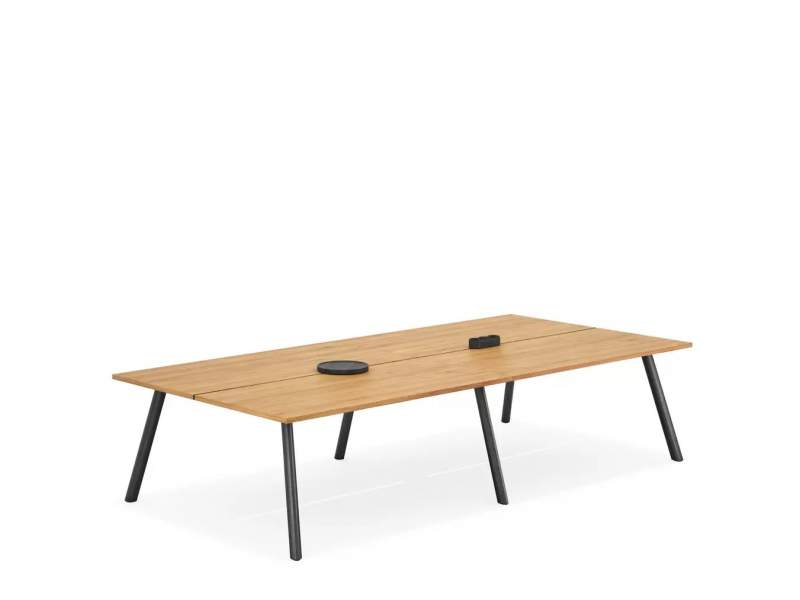 Team-Tisch Holz Team-Tische Büro Konferenztisch Kusch+Co 6880 Creva
rechteckige Tischplatte
