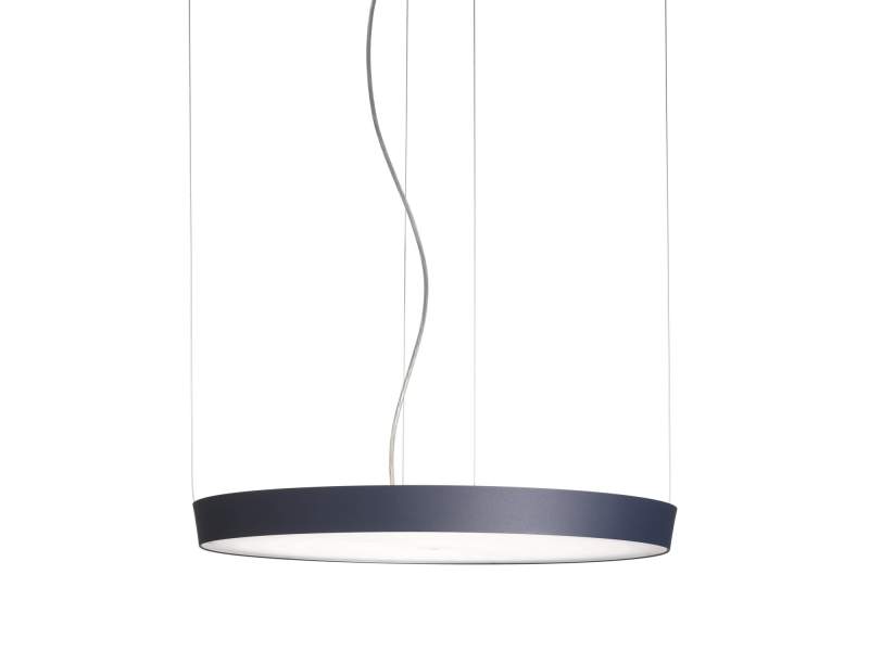 Büro Deckenleuchten Design Pendelleuchte LED Büroleuchte schwarzviolett, Schätti Leuchten, CIRCULAR P