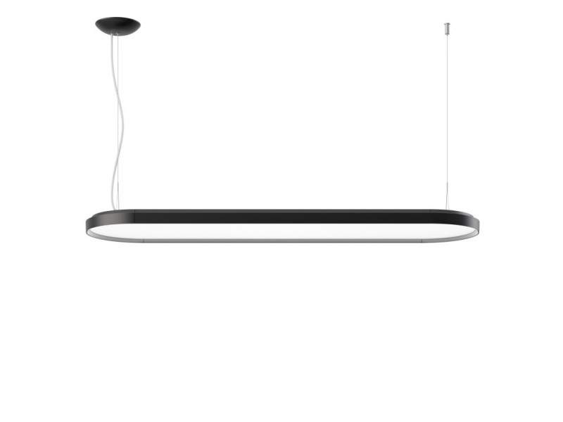 LED Pendelleuchten schwarz Büro Belux Kido Pendelleuchte