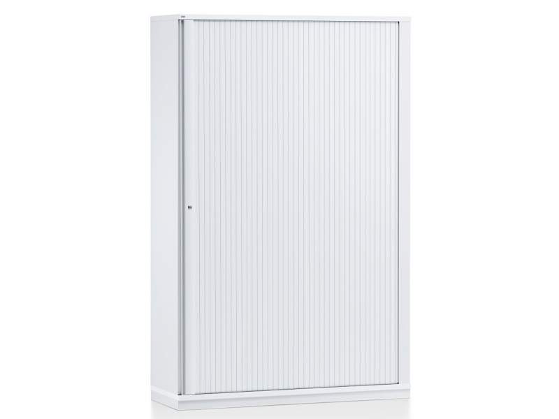 Rolladenschränke weiss Querrollladenschrank Büro Sedus grand slam Rolladenschrank