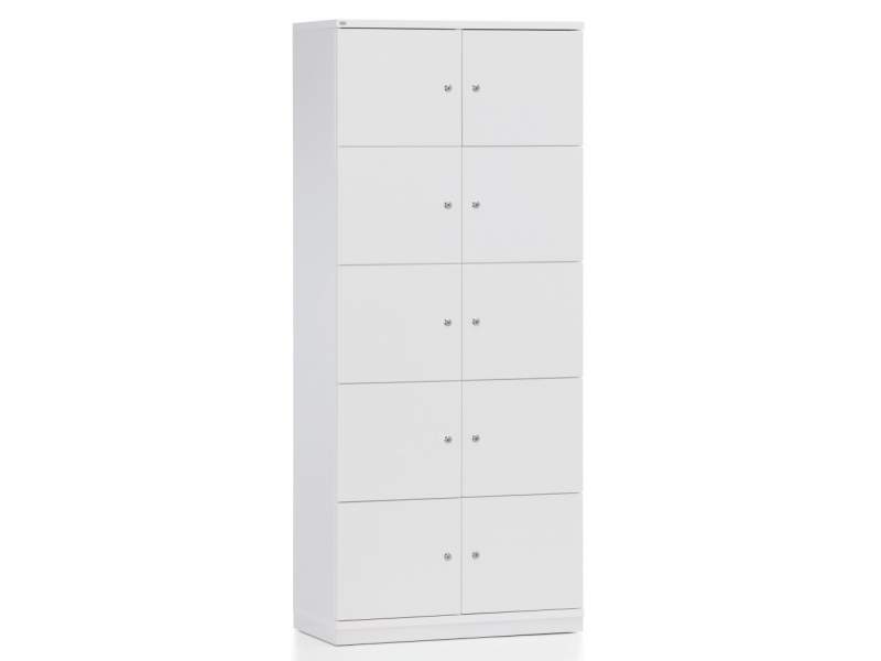 Schliessfachschränke weiss Lockerschränke Büro Sedus grand slam Schliessfachschrank