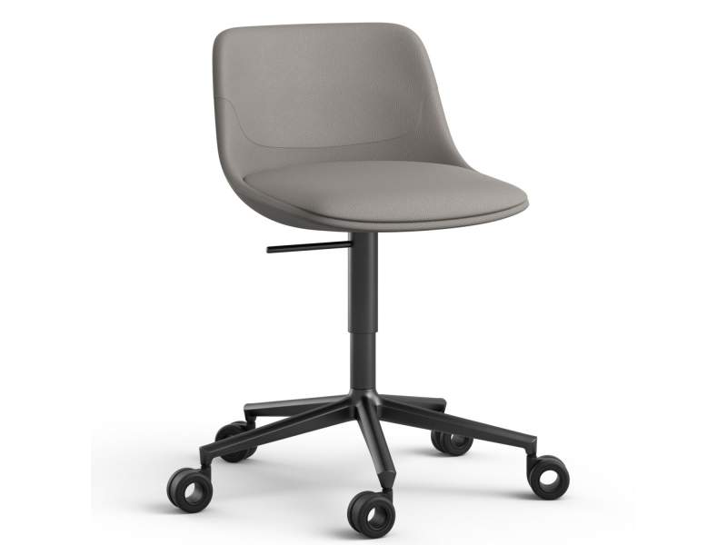 Höhenverstellbarer Hochstuhl Brunner crona up für flexible Arbeits- und Besprechungszonen