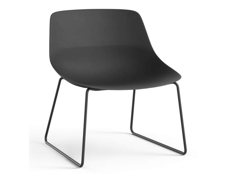 Loungesessel schwarz Sessel Lounge Brunner crona light lounge