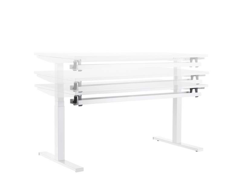 Höhenverstellbarer Schreibtisch elektrisch ergonomische Schreibtische weiss SITAG SITAGGO 2.0
höhenverstellbar
Kabelwanne
LED Display
Extra hohe Tragkraft