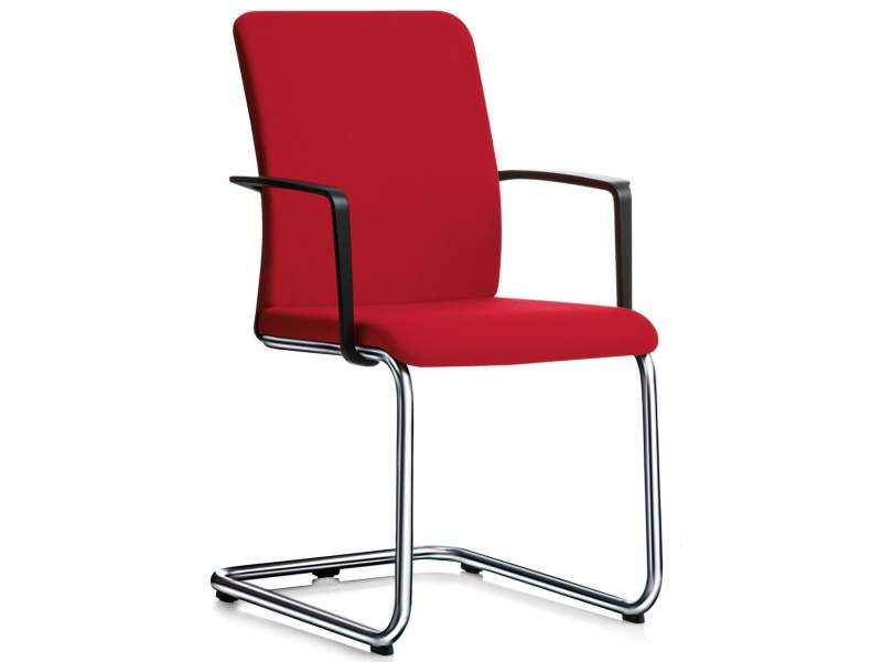 Besucherstuhl rot Freischwinger Konferenzstühle, Steelcase, Northside