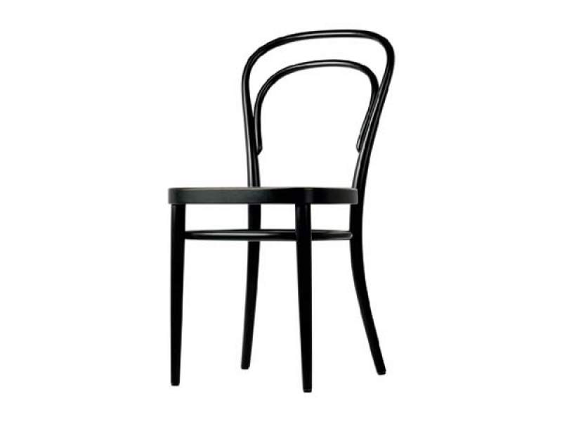 Besucherstuhl schwarz Cafeteria Stuhl Konferenzstühle, Thonet, 214