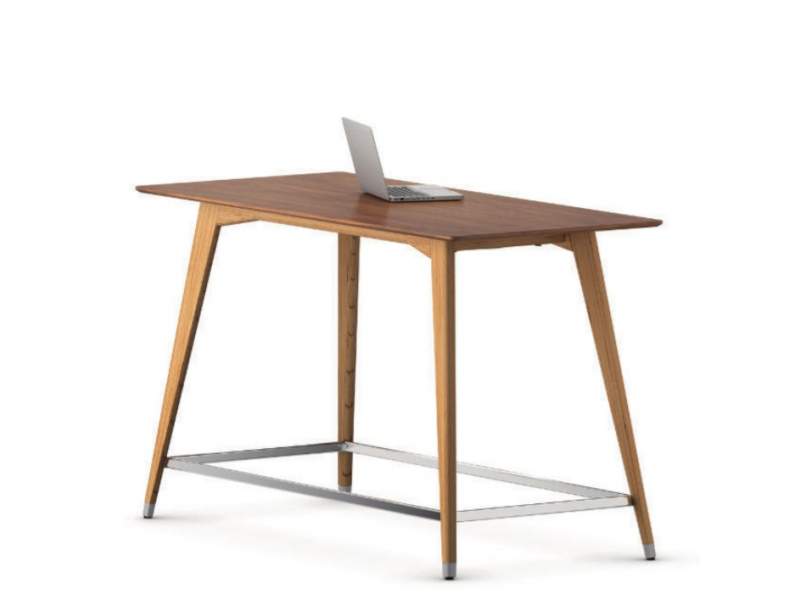 Eleganter Stehtisch Holz Stehtische Büro VS JustBe-Stand