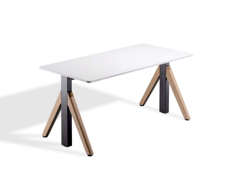 Büro Schreibtisch weiß PC Schreibtische Design Büromöbel  WINI, WINEA FLOW