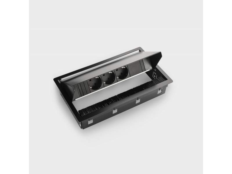 Stromanschlüssen Netzwerkanschlüssen Kinnarps Powerbox