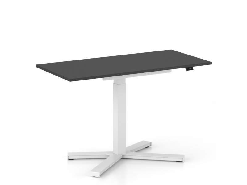 höhenverstellbarer Schreibtisch kleiner Schreibtisch schwarz Arbeitstisch Büro Home Office Nowy Styl eModel 2.0 MINI
rechteckige Tischplatte