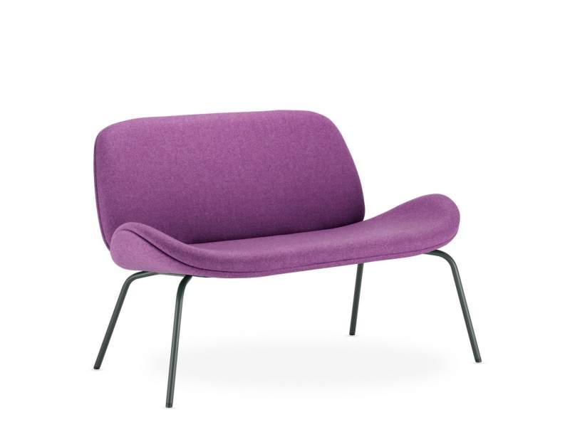 Sofa violett Lounge Zweisitzer Nowy Styl Tilkka