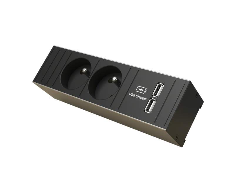 Elektro-Steckdosen  IT/EDV-Dosen Steelcase Power Hub