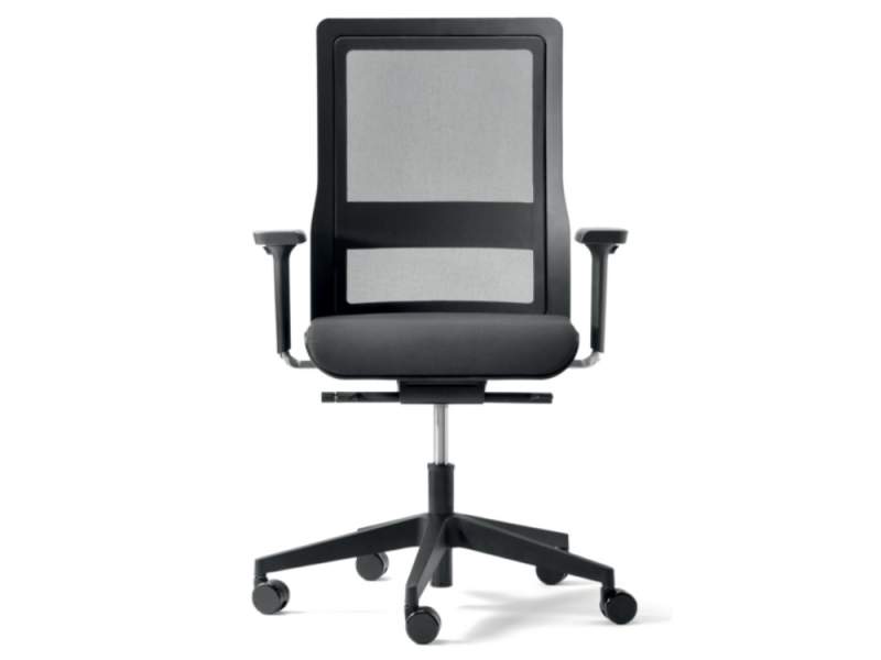Bürostuhl schwarz Bürodrehstuhl moderne Bürostühle Wiesner-Hager POI