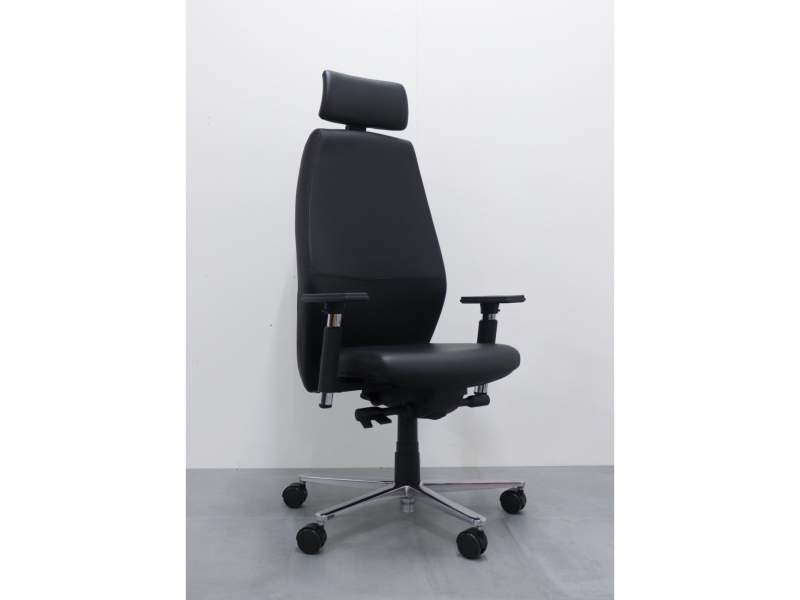 Bürostuhl schwarz Bürodrehstuhl moderne Bürostühle Chefsessel BWW Büro Weber 7075